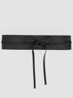 Buttery Leather Wrap Belt