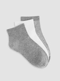 Cotton Ankle Sock 3-Pack