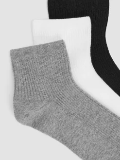 Cotton Ankle Sock 3-Pack