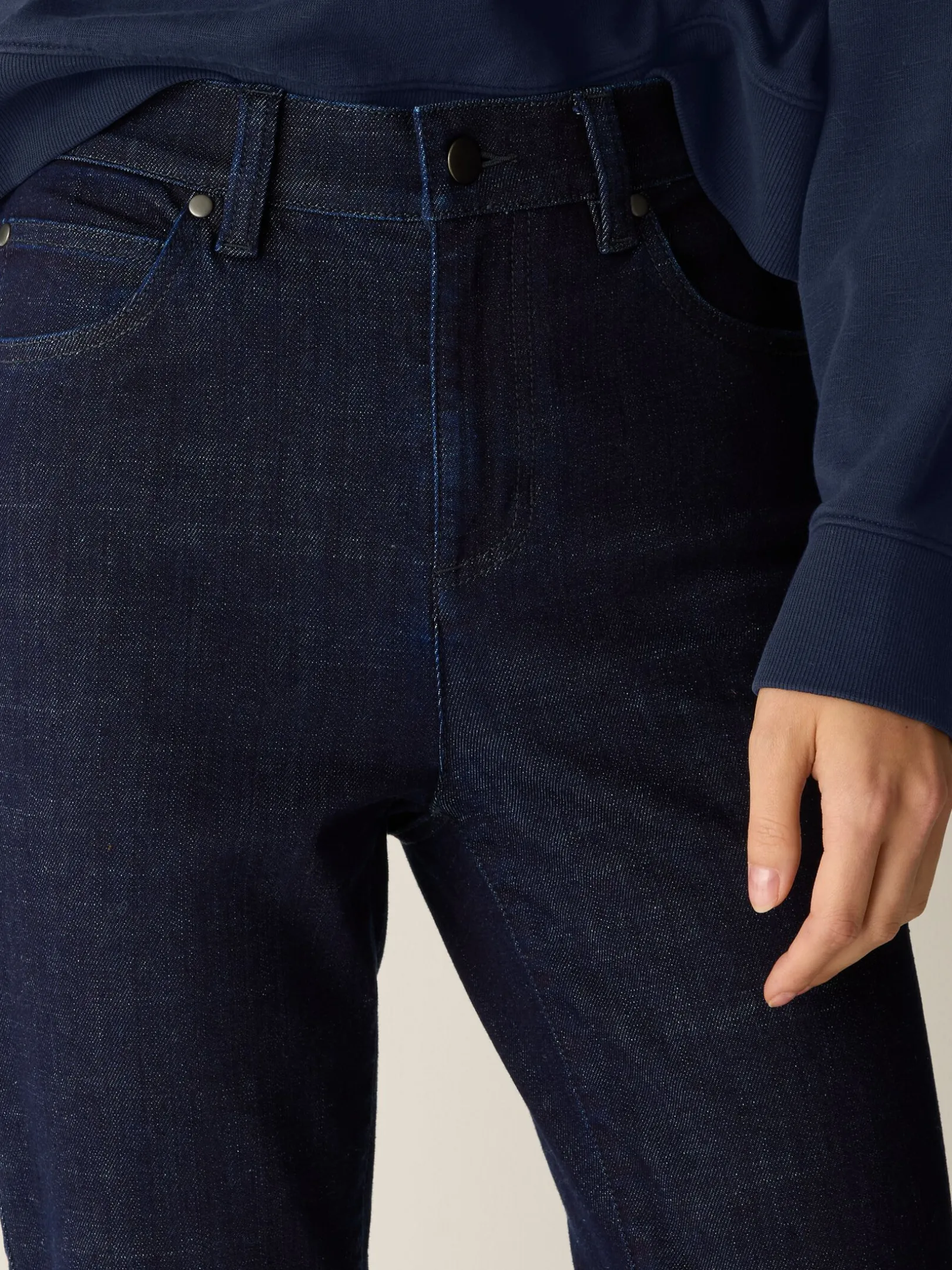 Cotton Stretch Denim Slim Jean