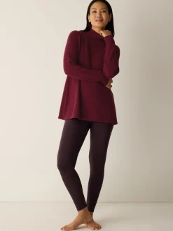 Cozy Brushed Terry Hug High-Waisted Leggings