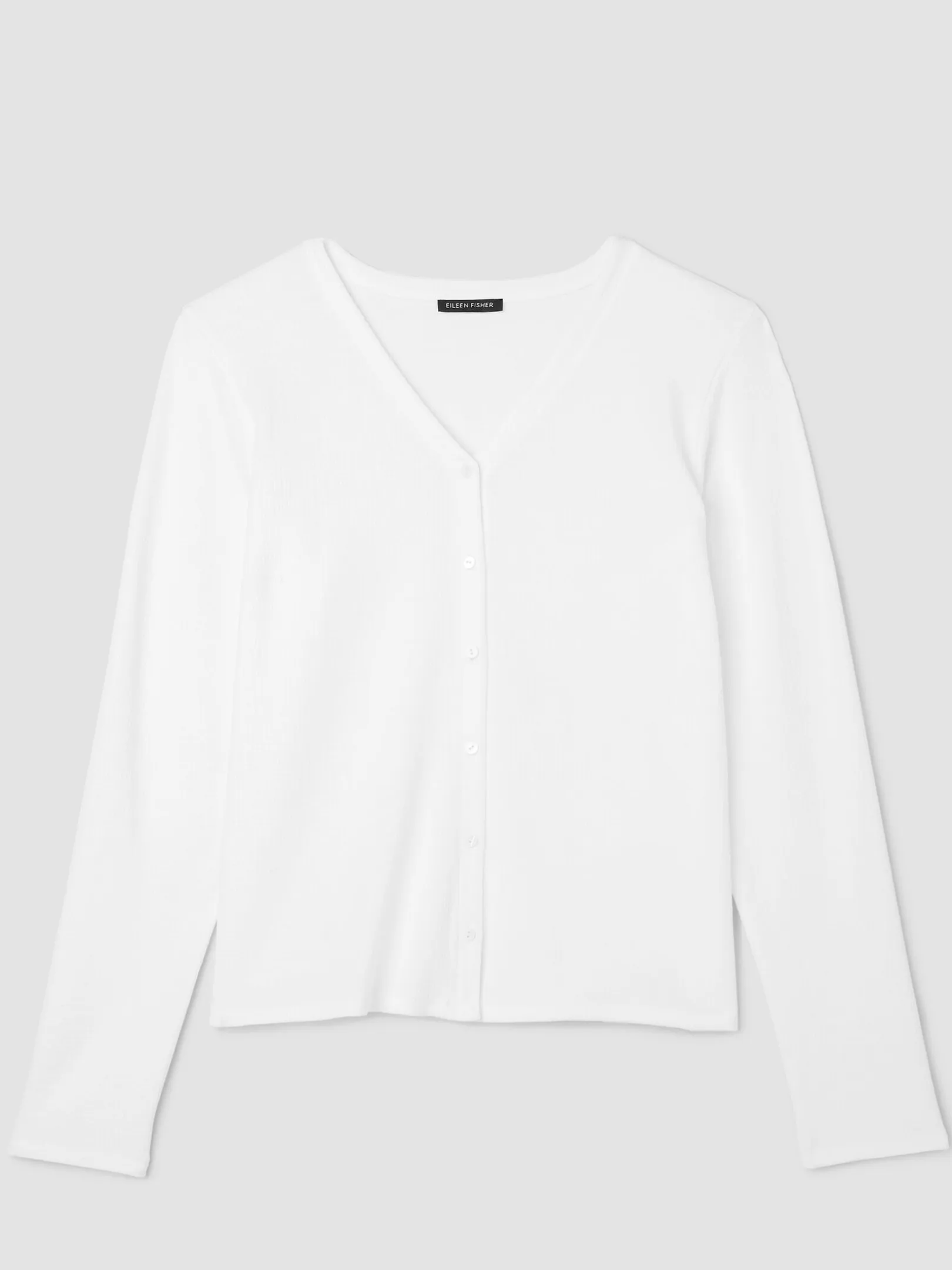 Cross Hatch Stretch Jersey Button-Front Top