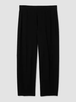 Cross Hatch Stretch Jersey Lantern Pant