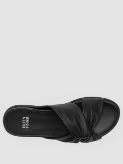 Dello Nappa Leather Wedge Sandal