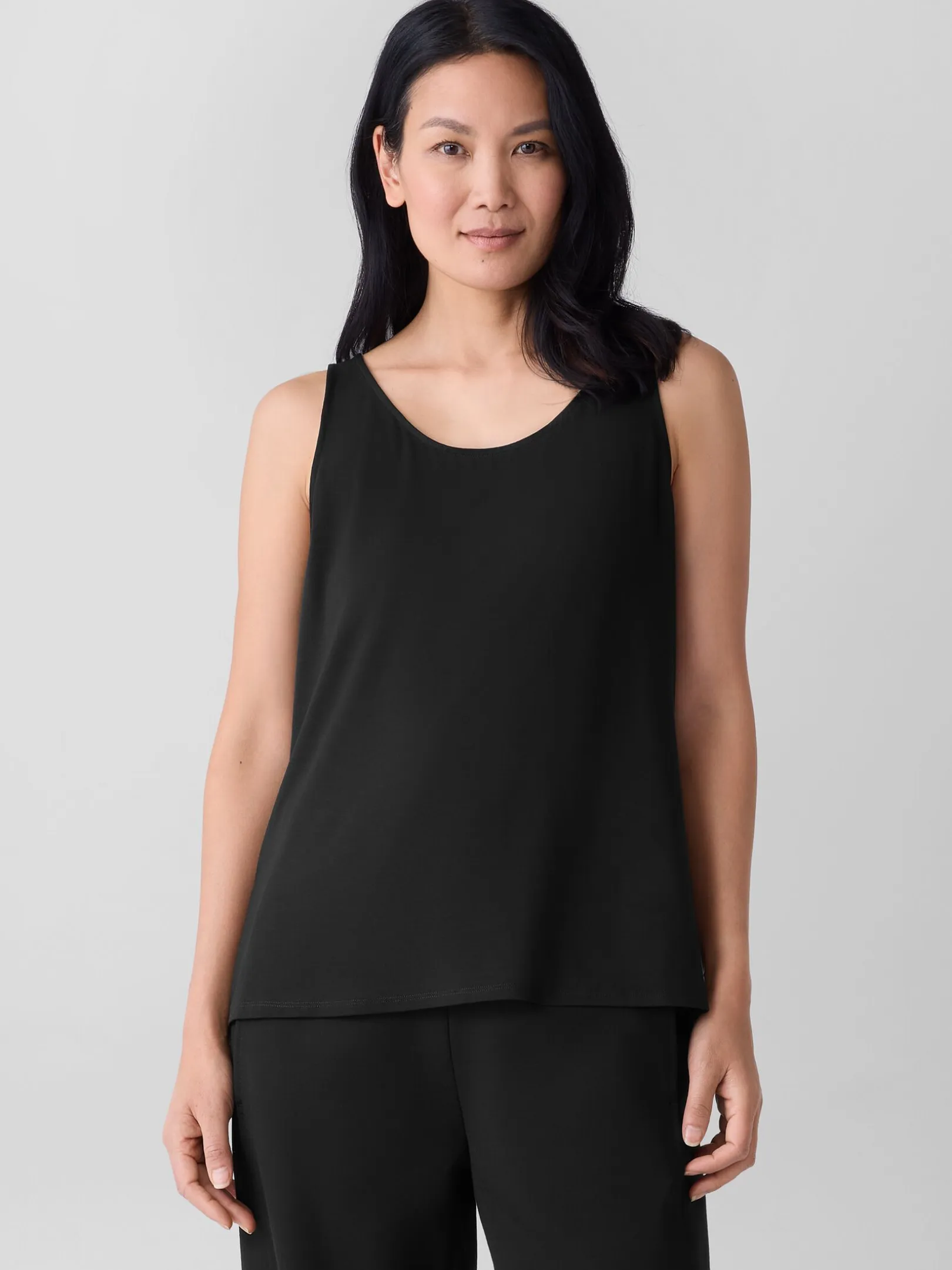 Fine Jersey Scoop Neck Tank