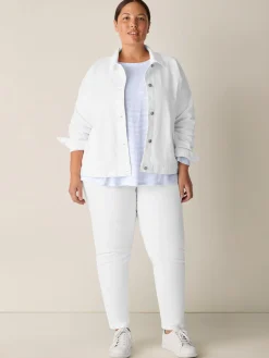 Garment-Dyed Organic Cotton Denim Jacket