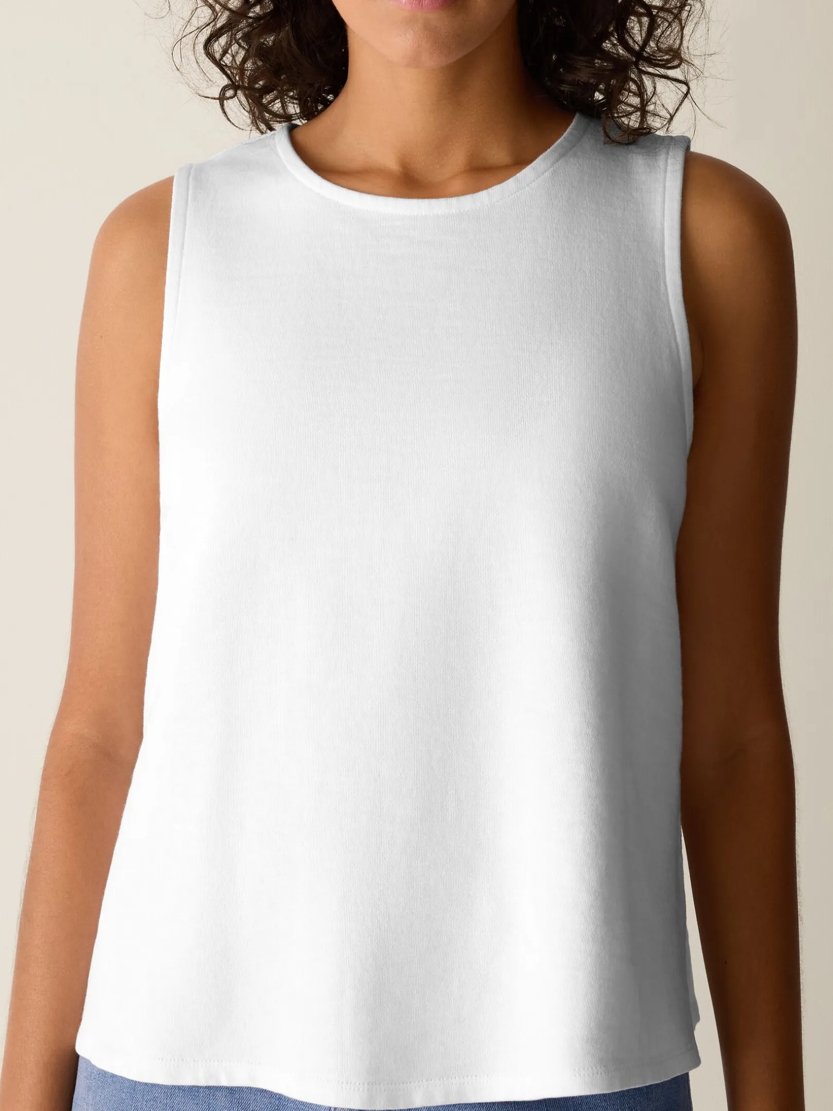 Garment-Dyed Organic Cotton Terry Shell