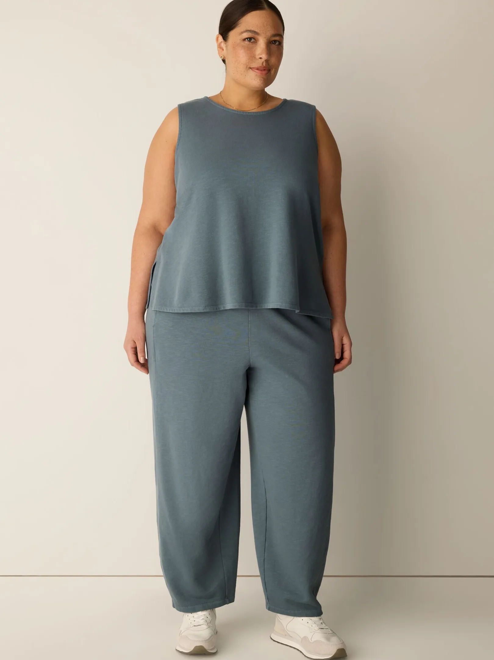 Garment-Dyed Organic Cotton Terry Shell