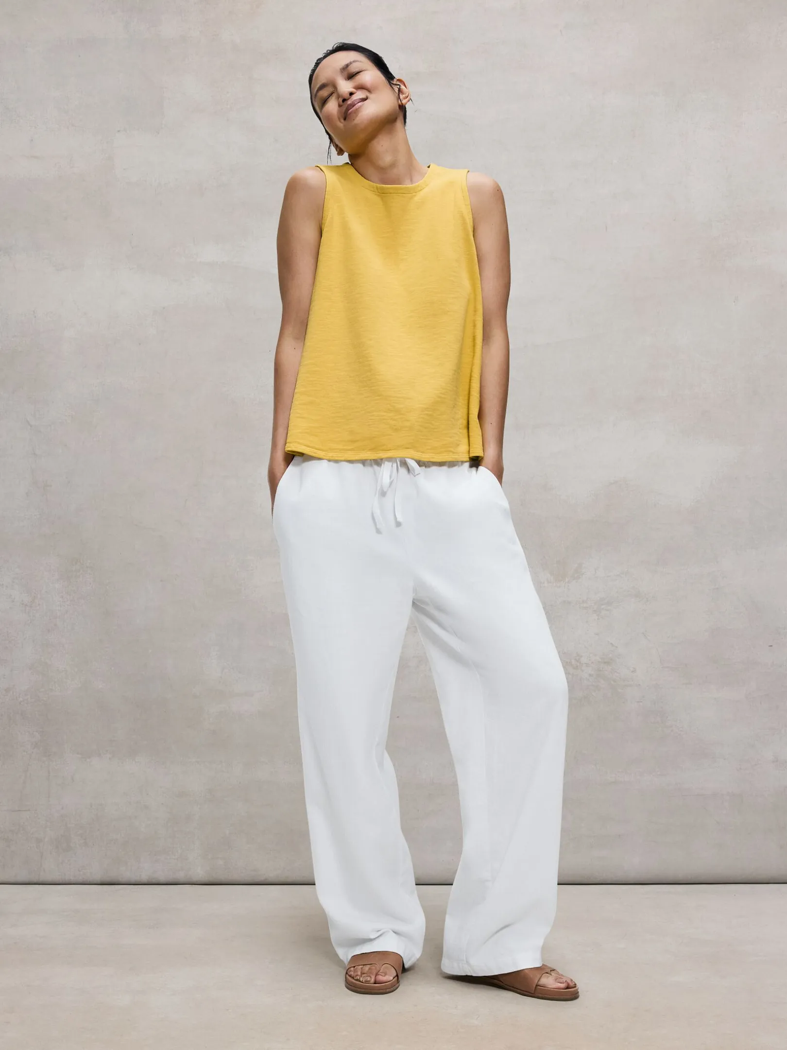 Garment-Dyed Organic Cotton Terry Shell