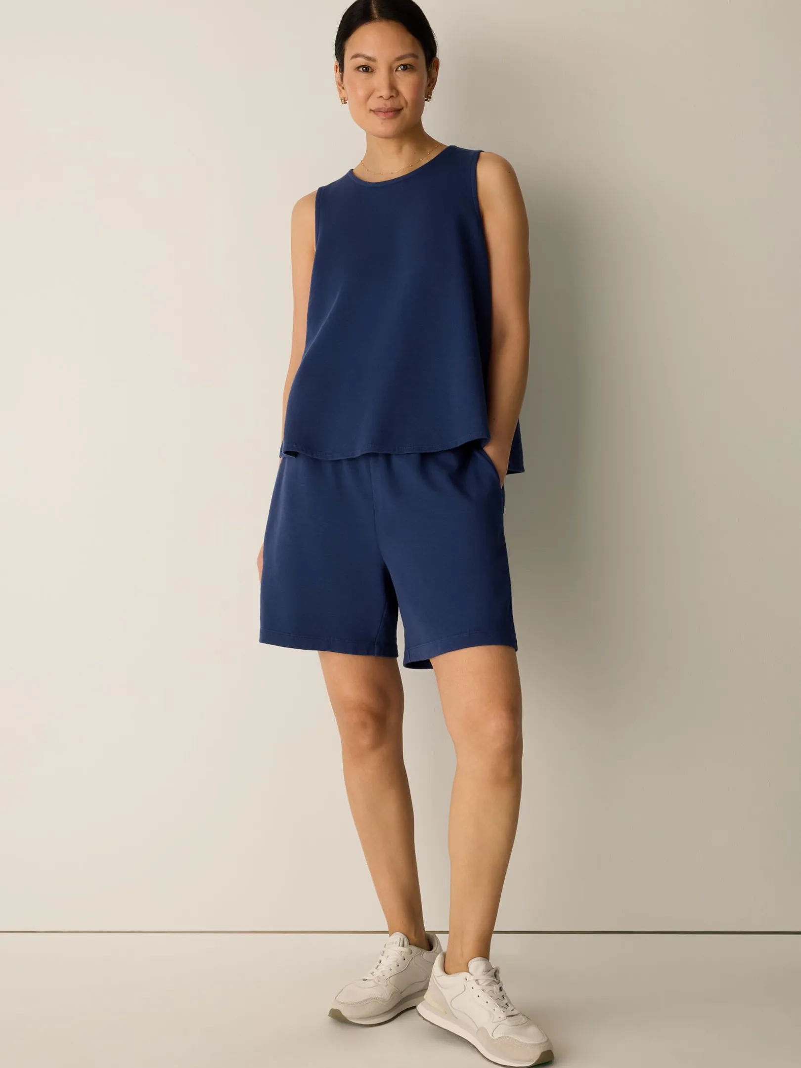 Garment-Dyed Organic Cotton Terry Shell
