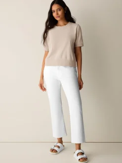 Garment-Dyed Organic Cotton Terry Wedge Tee