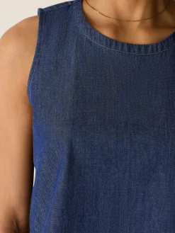 Lightweight Organic Cotton Denim Shell