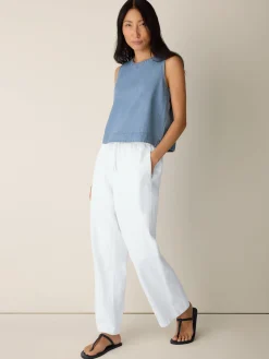 Lightweight Organic Cotton Denim Shell