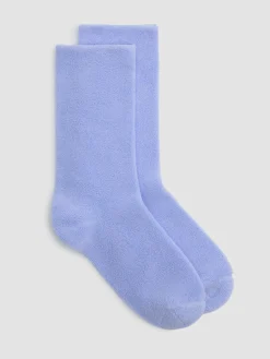 Loopy Cotton Terry Crew Sock