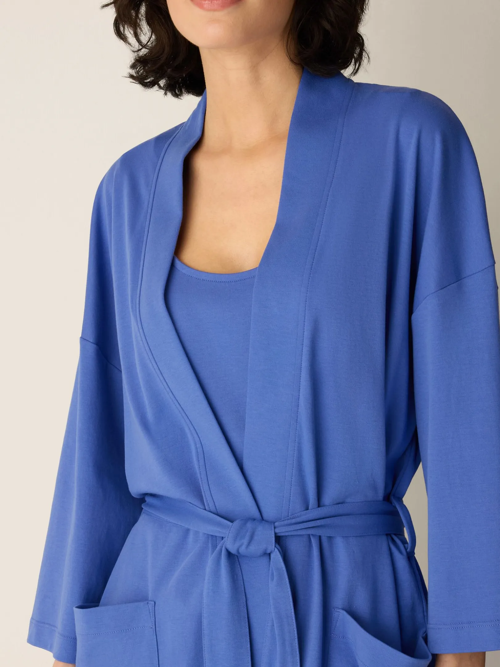 Organic Cotton Interlock Sleep Robe