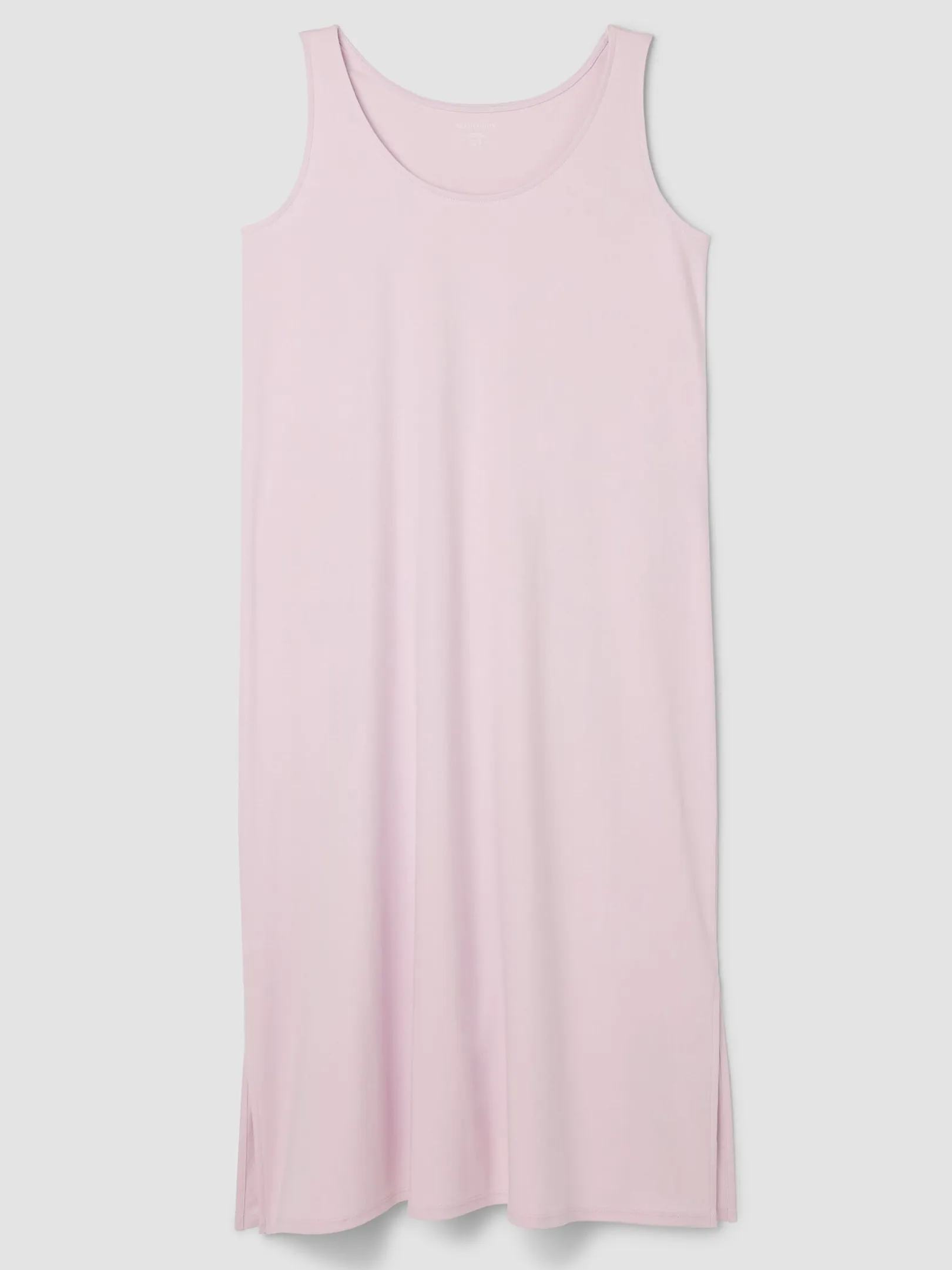 Organic Cotton Interlock Tank Sleep Dress