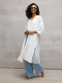 Organic Cotton Lofty Gauze Caftan