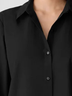 Organic Cotton Poplin Classic Collar Shirt