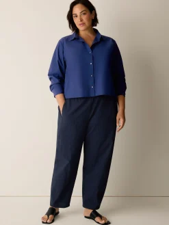 Organic Cotton Poplin Short Shirt