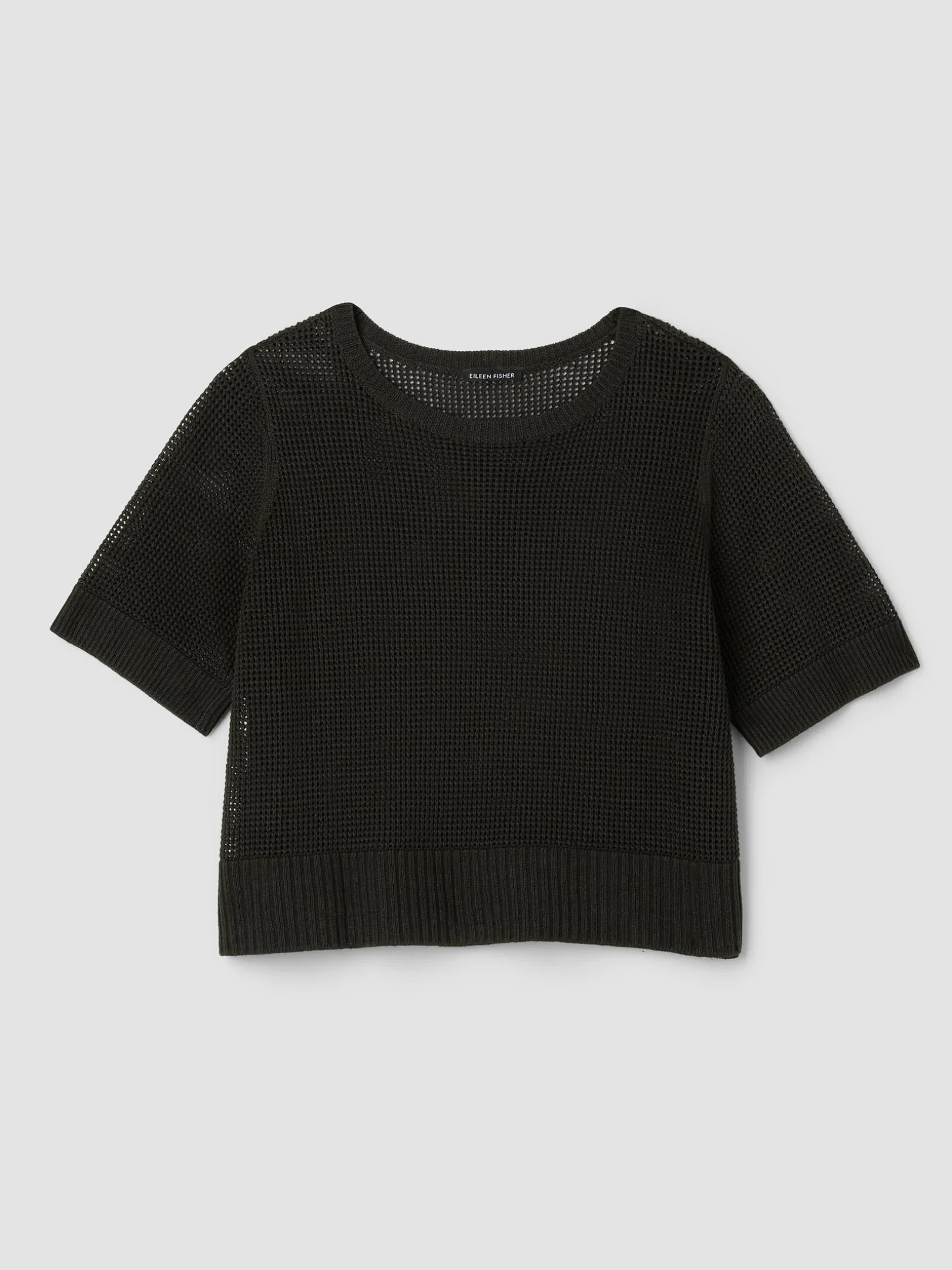 Organic Linen Cotton Round Neck Top
