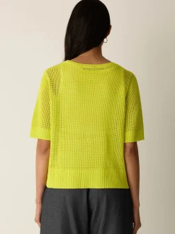 Organic Linen Cotton Round Neck Top