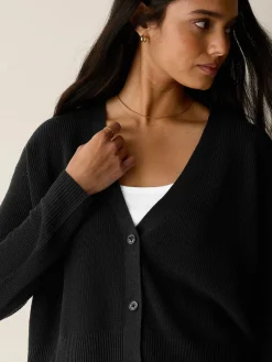 Organic Linen Cotton Slouchy Cardigan