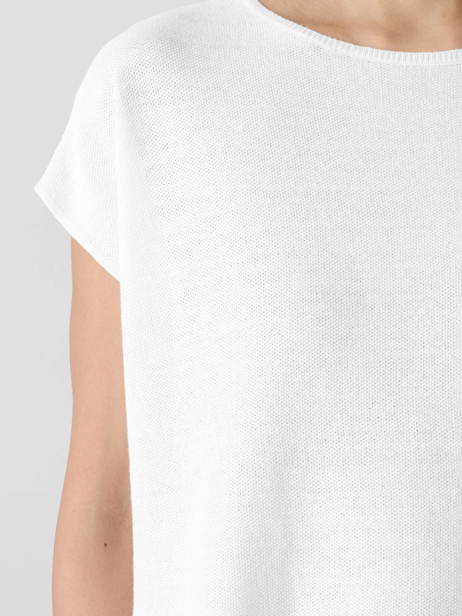 Organic Linen CottonSquare Top