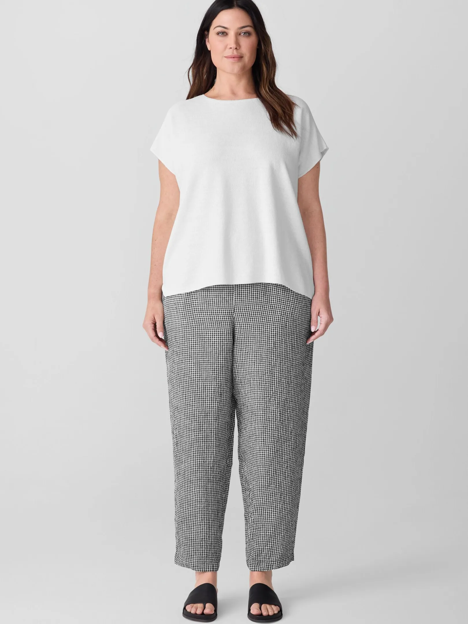 Organic Linen CottonSquare Top