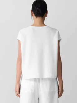 Organic Linen CottonSquare Top