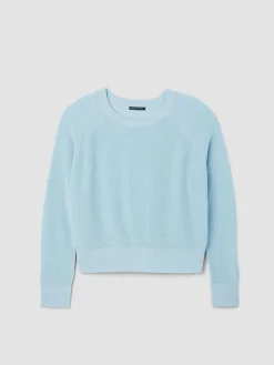 Organic Linen Cotton Wedge Sweater