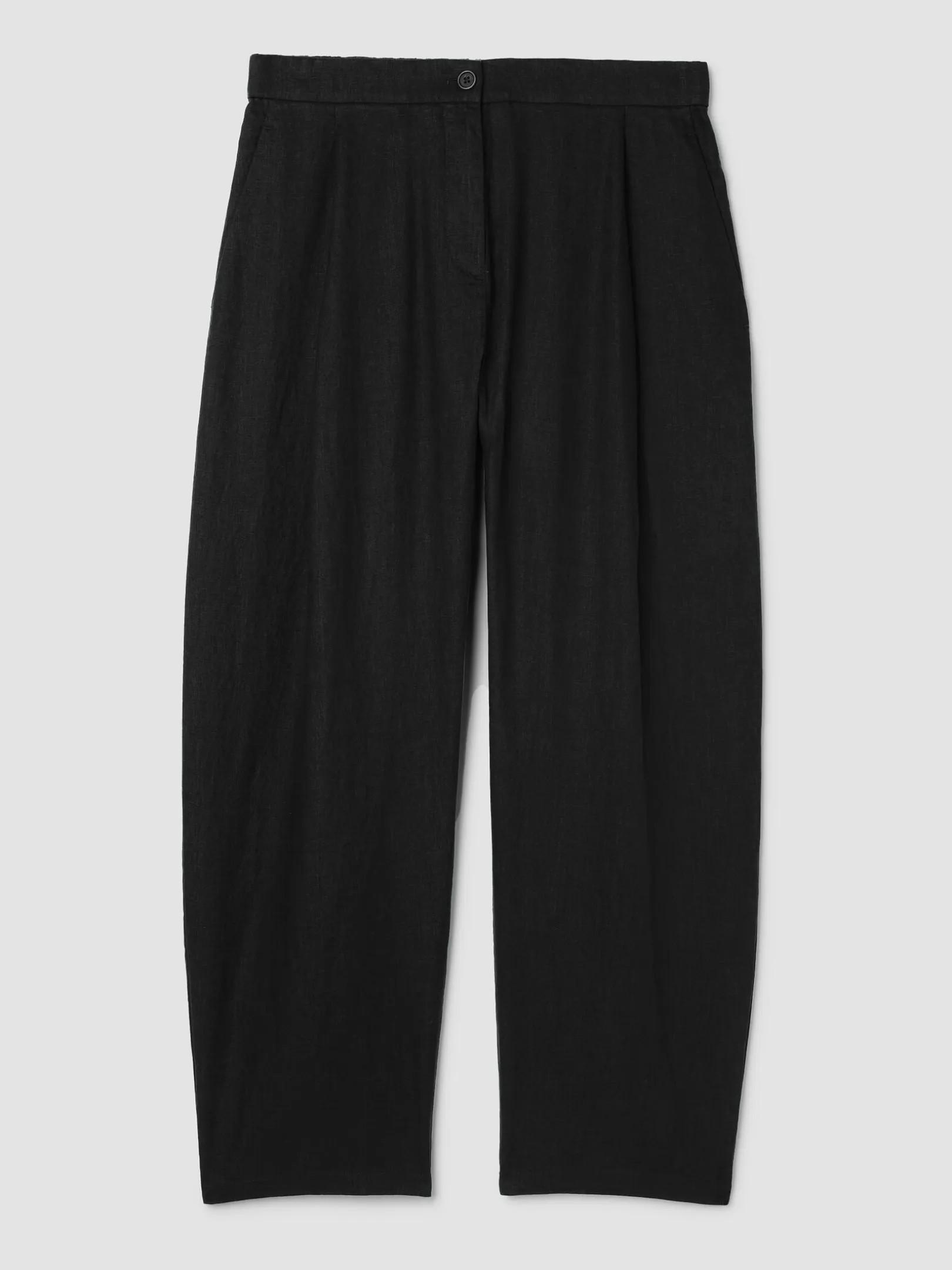 Organic Linen Curved Trouser
