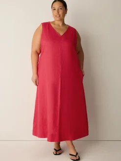 Organic Linen Easy Dress