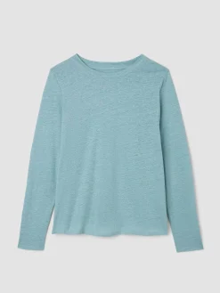 Organic Linen Jersey Long-Sleeve Tee