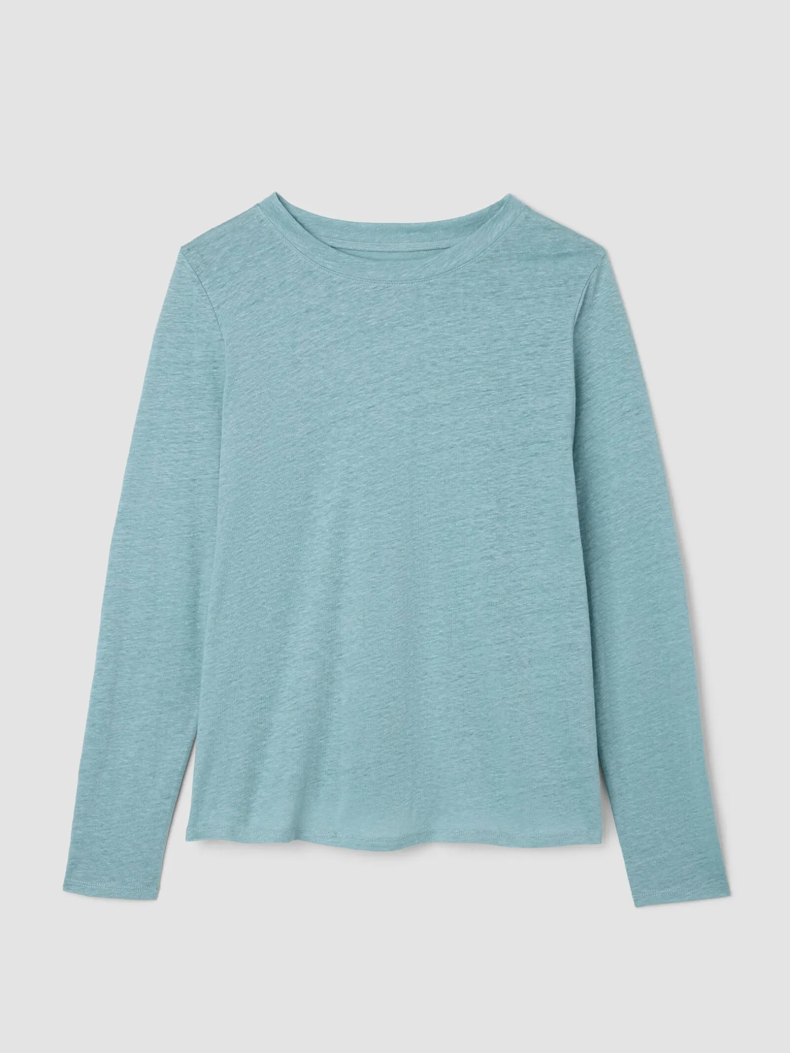 Organic Linen Jersey Long-Sleeve Tee