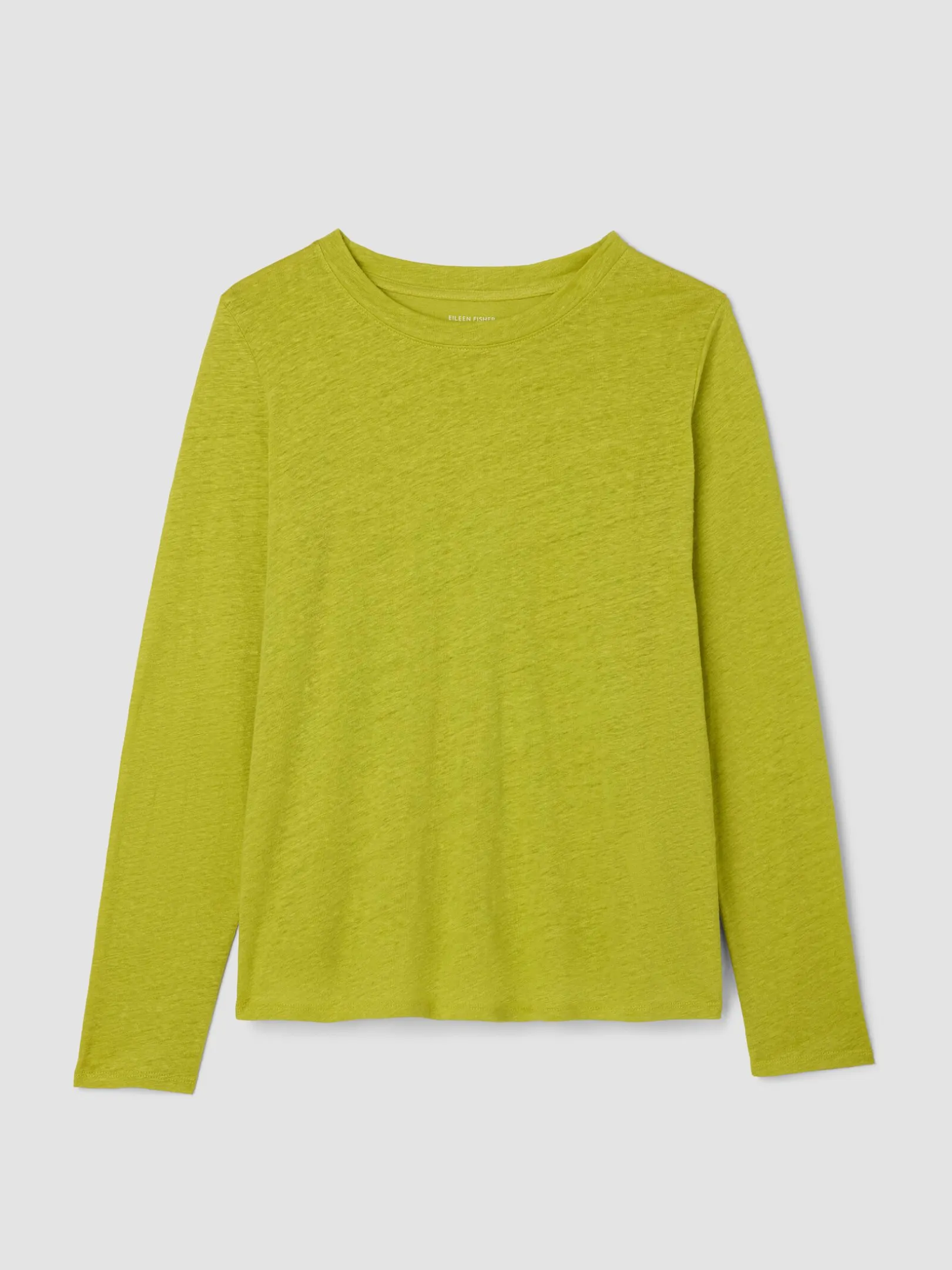 Organic Linen Jersey Long-Sleeve Tee