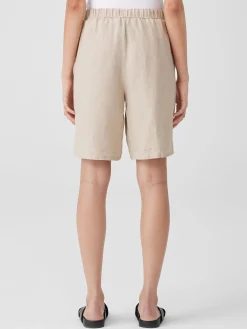 Organic Linen Shorts