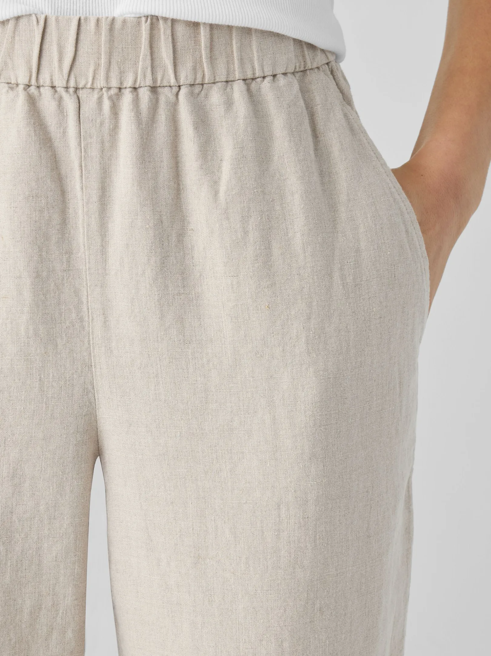 Organic LinenTapered Pant
