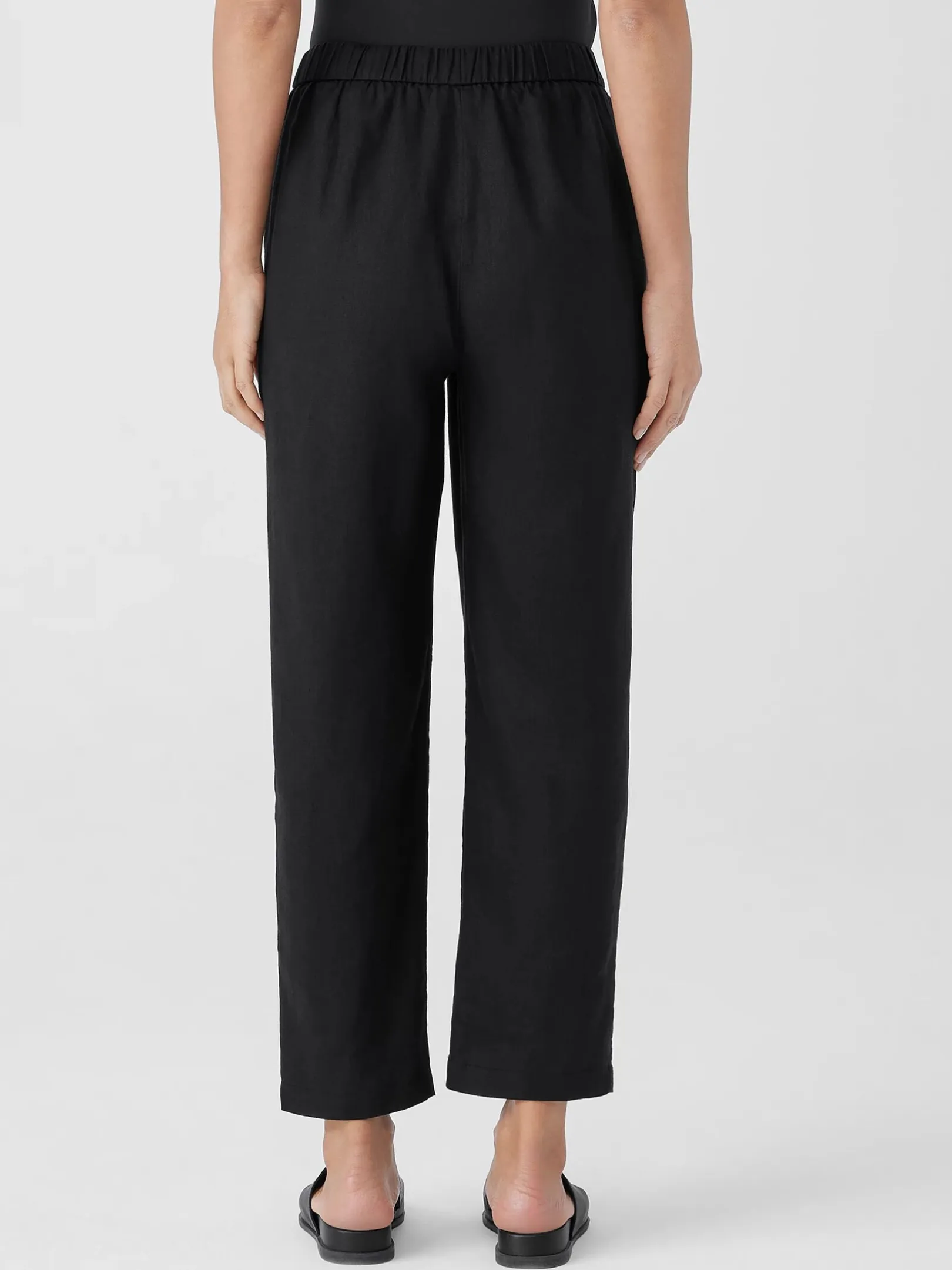 Organic Linen Tapered Pant