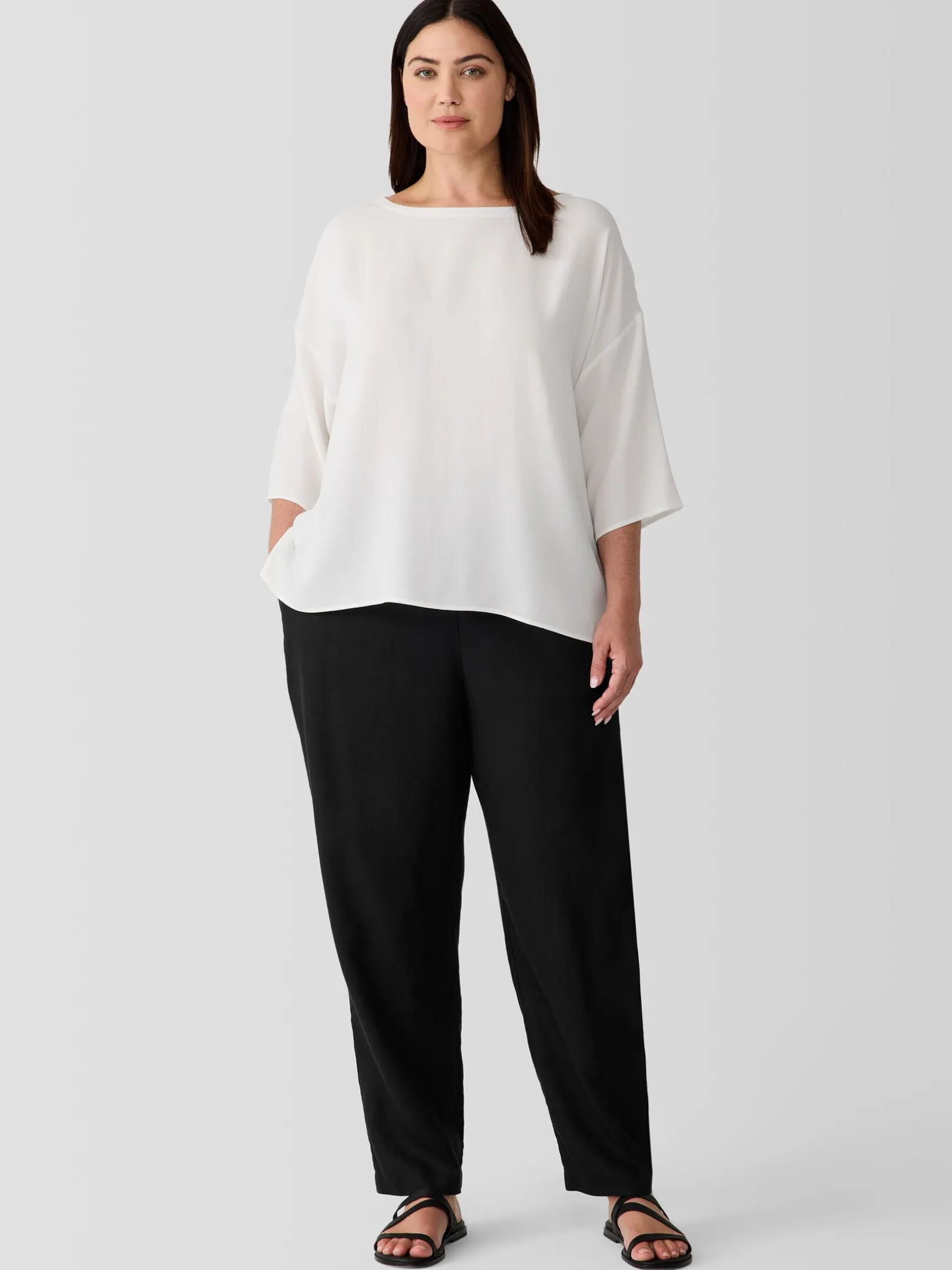 Organic Linen Tapered Pant