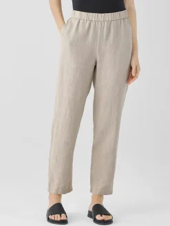 Organic Linen Tapered Pant