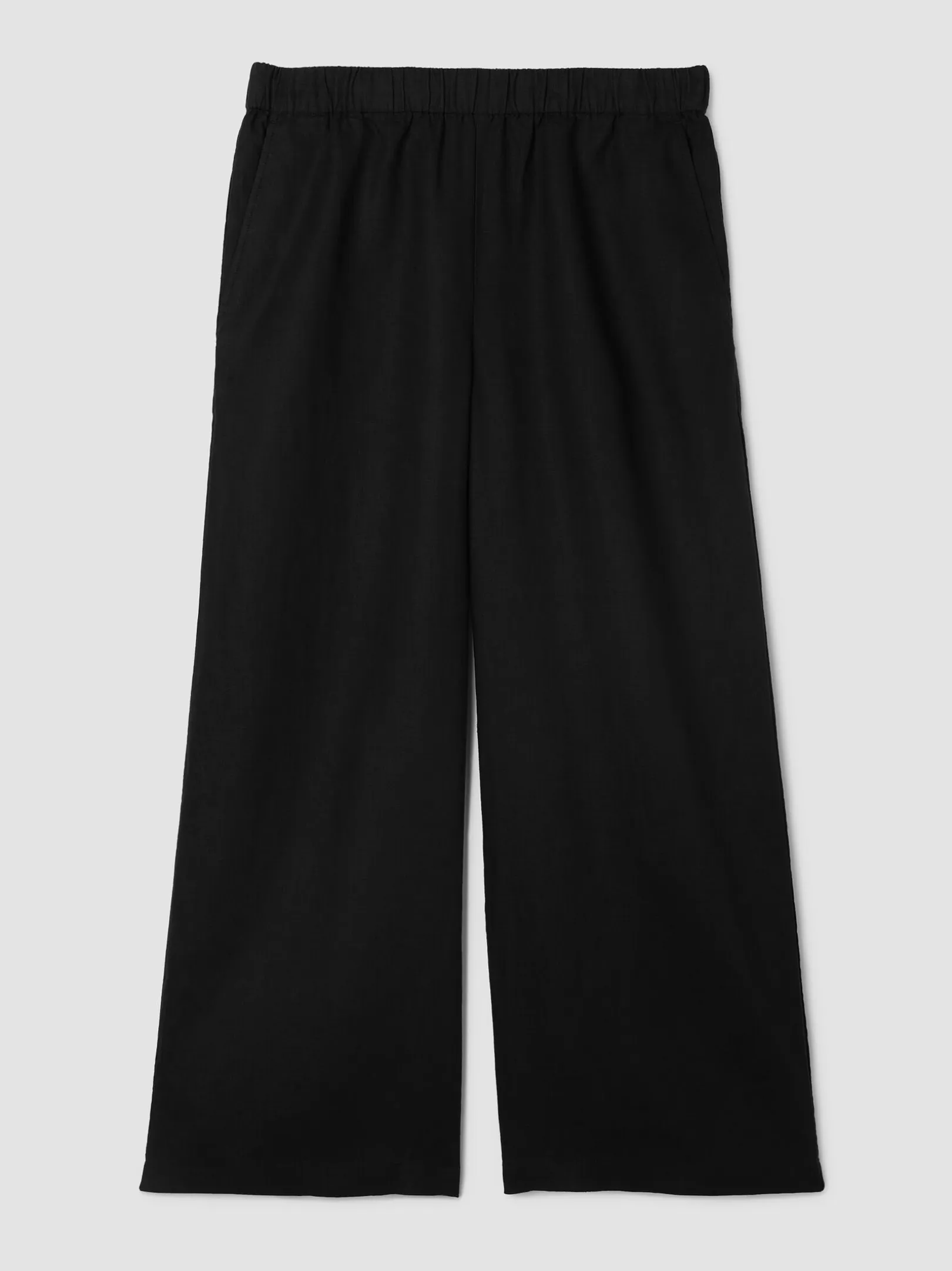 Organic Linen Wide-Leg Pant