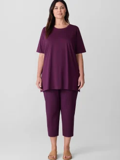 Organic Pima Cotton Jersey Long Tee