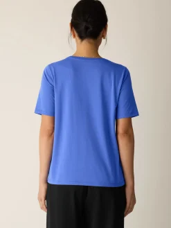 Organic Pima Cotton Jersey Round Neck Tee