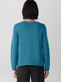 Peruvian Cotton BlendBateau Neck Top