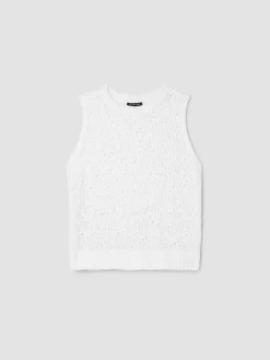 Peruvian Organic Cotton Slub Jewel Neck Tank