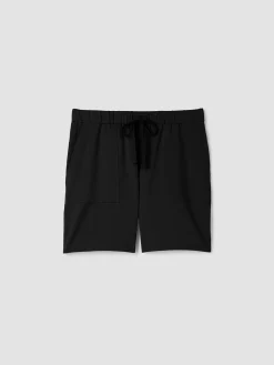 Pima Cotton Stretch Jersey Walking Shorts