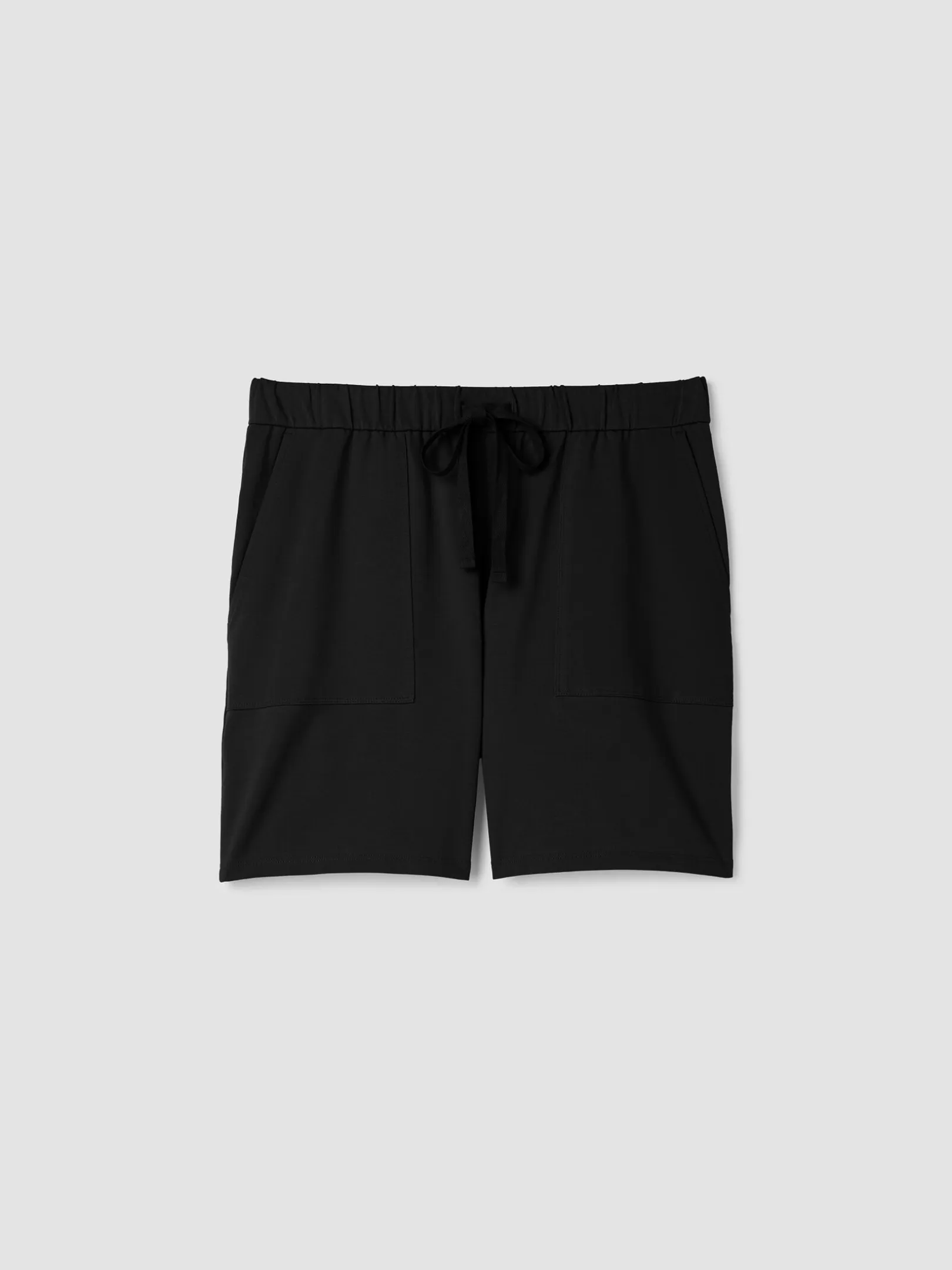 Pima Cotton Stretch Jersey Walking Shorts