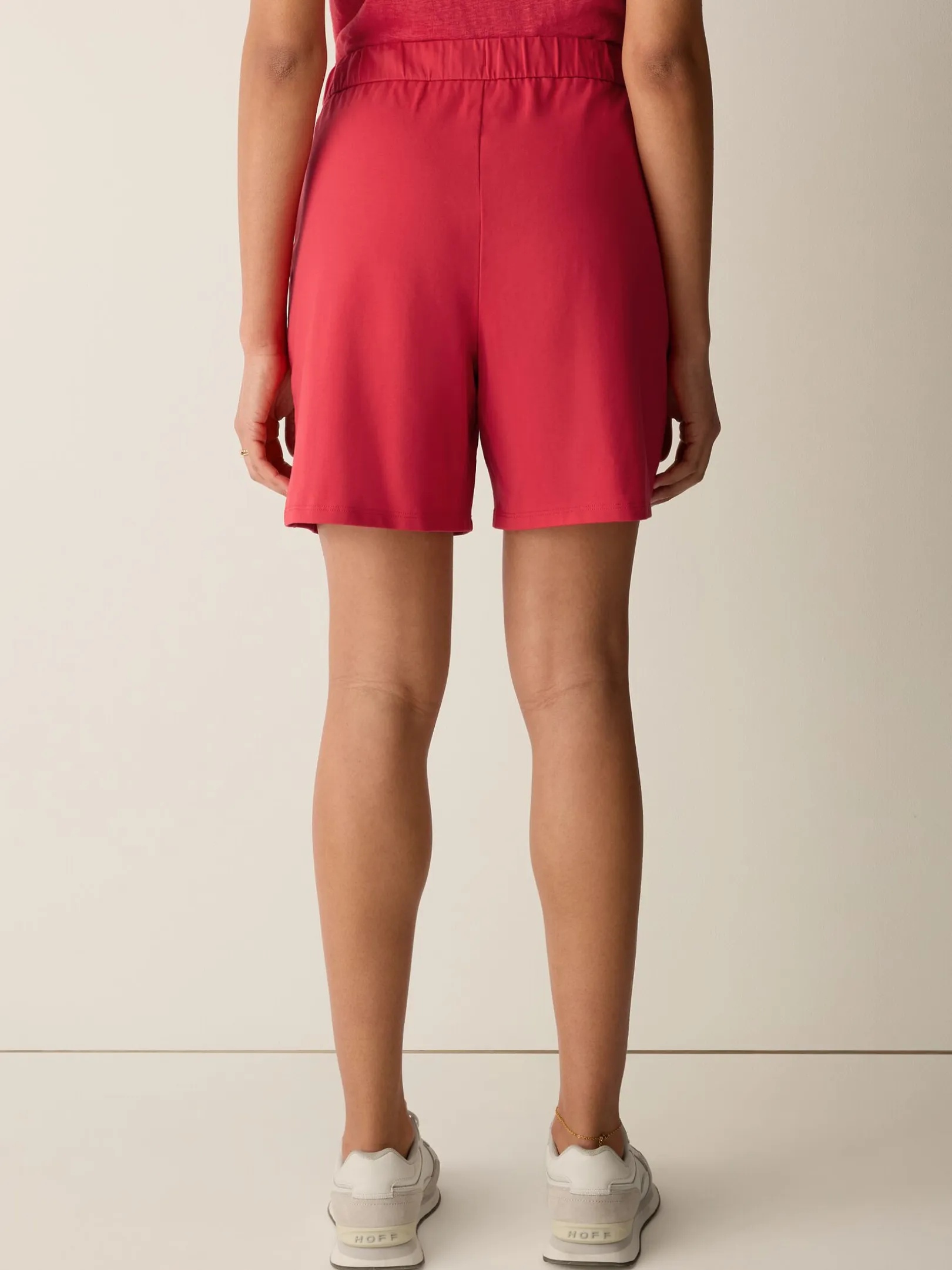 Pima Cotton Stretch Jersey Walking Shorts