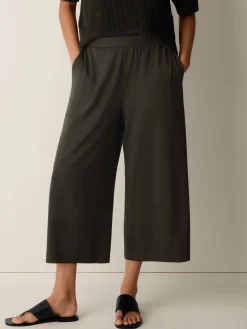 Stretch Jersey Knit Culotte