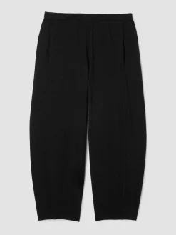 Stretch Jersey Knit Lantern Pant